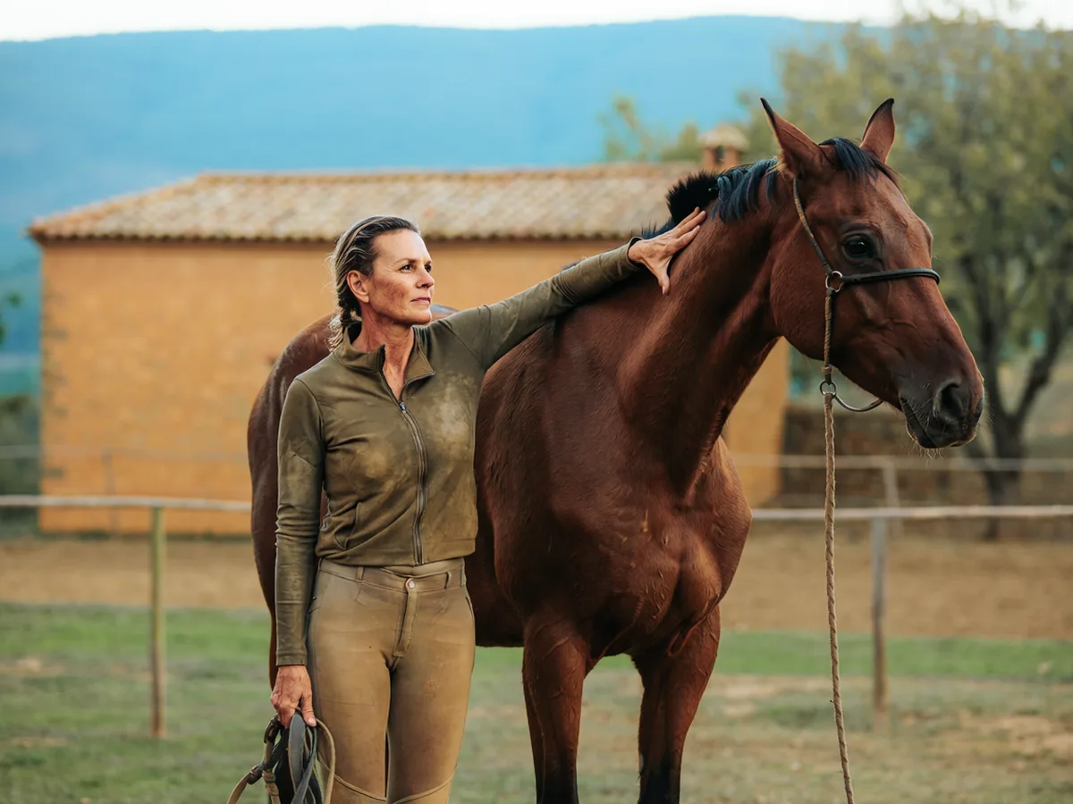 Cours d'équitation à Chasselay, Isère
