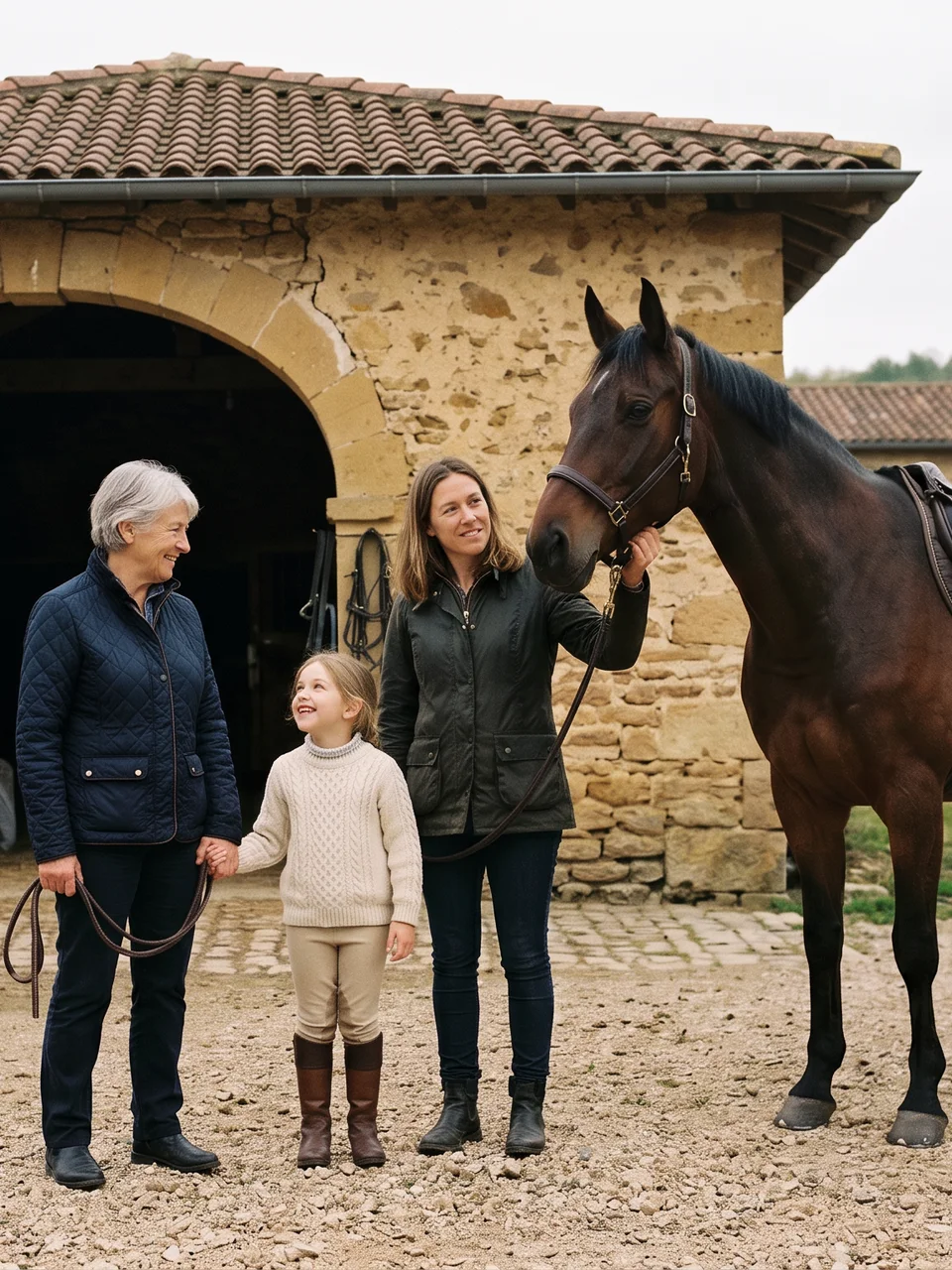 L'équipe, Sweety Ranch, centre équestre à Chasselay